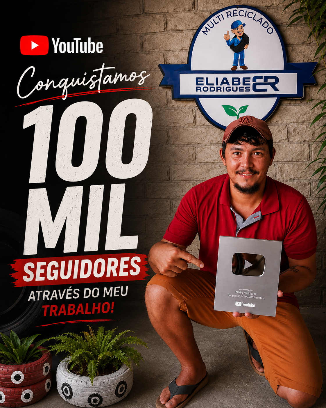 Eliabe Rodrigues - 100k YouTube